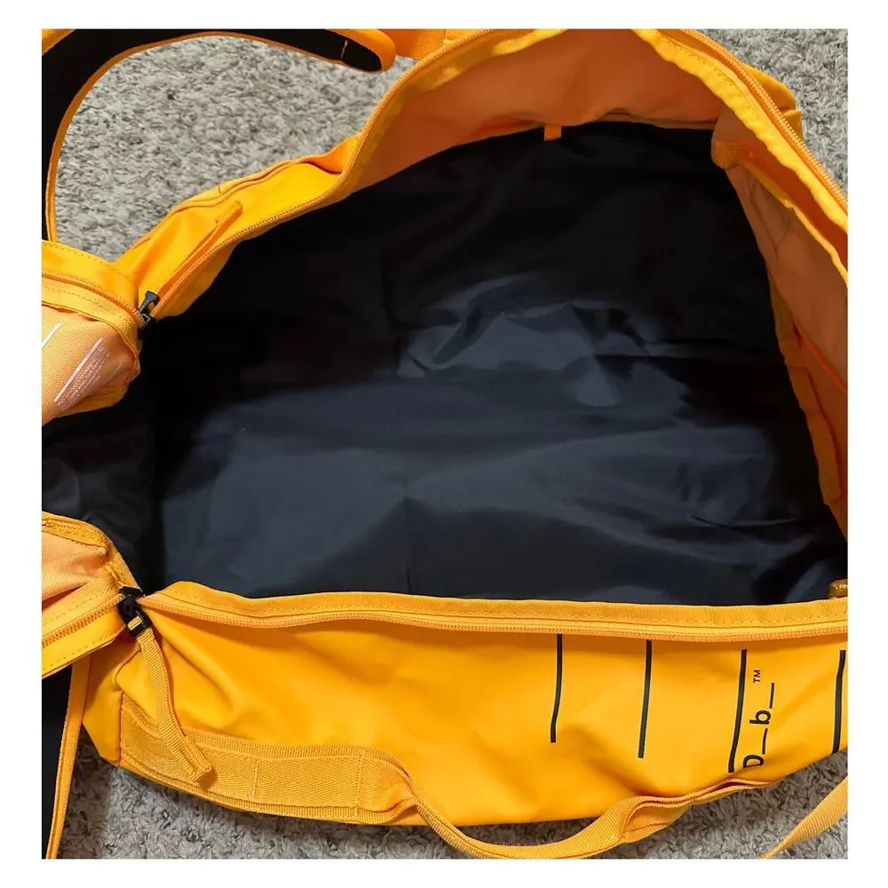 Db Roamer Duffel Bag 40L Parhelion Orange Quilted Travel Backpack Luggage
